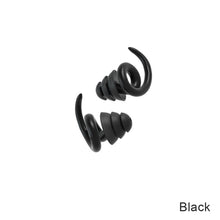 Load image into Gallery viewer, Waterproof Sleeping Silicone Earplugs Noise Reduction Earplug Hearing Protection Anti-Noise Plug for Travelling Sleep Promotion
