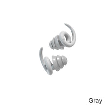 Load image into Gallery viewer, Waterproof Sleeping Silicone Earplugs Noise Reduction Earplug Hearing Protection Anti-Noise Plug for Travelling Sleep Promotion
