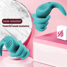Load image into Gallery viewer, Nano Silica Gel Earplugs Sleep Plug Canceling Noise Reduction Reusable for Snoring Earplug Sound Insulation Sleeping Ear Plugs
