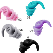 Load image into Gallery viewer, Nano Silica Gel Earplugs Sleep Plug Canceling Noise Reduction Reusable for Snoring Earplug Sound Insulation Sleeping Ear Plugs
