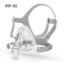 Load image into Gallery viewer, YF/YN Nasal Mask S/M/L 3 Sizes with Headgear and Head Pad Suitable for CPAP Machine Oxygenerator Connect Hose and Face
