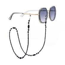Load image into Gallery viewer, Fashion Glasses Chain Diamond Black Glasses Chain Decorative Lanyard For Sunglasses Reading Glasses Glasses Accessories

