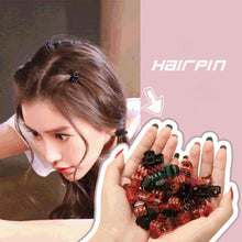 Load image into Gallery viewer, Fashion Women Small Delicate Hairpin Acrylic Mini Hairpin Bang Clip Girls Fashion Hair Accessories
