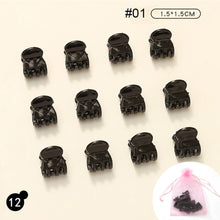 Load image into Gallery viewer, Fashion Women Small Delicate Hairpin Acrylic Mini Hairpin Bang Clip Girls Fashion Hair Accessories

