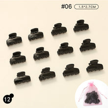 Load image into Gallery viewer, Fashion Women Small Delicate Hairpin Acrylic Mini Hairpin Bang Clip Girls Fashion Hair Accessories
