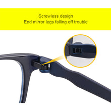 Load image into Gallery viewer, Fashion Anti-Blue Light Flat Glasses Ultra Light Comfort Glasses Reading Glasses Blocking Filter Computer Glasses
