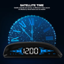 Load image into Gallery viewer, Car HUD GPS Head Up Display Smart Speedometer Digital Gauge Compass Speed Clock Driving Distance Display Speed Alarm
