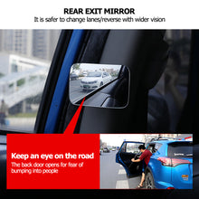 Load image into Gallery viewer, 360 Degree Adjustable Car Front And Rear Wheel Blind Spot Small Round Mirror Rearview Mirror Wide-angle Auxiliary
