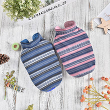 Load image into Gallery viewer, Autumn and Winter Pet Warm Puppy Dog Cat Coat Shirt Jacket Sweater National Style Pet Puppy Jacket Winter Outfit Clothes
