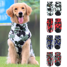 Load image into Gallery viewer, Dog Jacket Large Breed Dog Coat Waterproof Reflective Warm Winter Clothes for Big Dogs Labrador Overalls Chihuahua Pug Clothing
