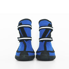 Load image into Gallery viewer, Four season Waterproof Pet Shoes for Small to Large Dog Oxford Bottom Reflective Bandages Pet Rain Boots Large Dog Shoes
