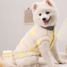 Load image into Gallery viewer, Autumn and Winter Pet Warm Fleece Puppy Dog Cat Soft Coat Shirt Jacket Teddy Bichon Pomeranian Schnauze Dog Clothes
