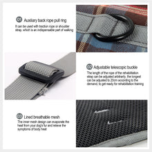 Load image into Gallery viewer, Dog Support Harness for Front and Rear Legs Lifting Adjustable Rehabilitation Vest for Old Dogs with Disabilities Pet Supplies
