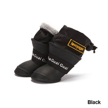Load image into Gallery viewer, Winter Waterproof Pet Rain Shoes for Small Medium Dog Warm Puppy Snow Boots Fleece Soft Silicon Adjustable Anti-Slip Pet Rain Boots Large Dog Shoes
