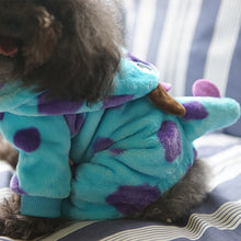 Load image into Gallery viewer, Dog Clothes Puppy Bubble Dragon Transformation Thicken Jacket Fit Dog Cat Winter Pet Cute Costume Warm Hoodie Dog Coat
