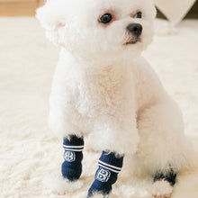 Load image into Gallery viewer, 4Pcs Pet Socks for Small Dogs Socks Non-slip Kitten Socks Winter Warm Puppy Socks Soft Cat Socks for Christmas Dog Supplies

