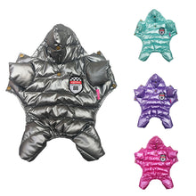 Load image into Gallery viewer, Dog Jumpsuit Winter Waterproof Pet Puppy Dog Coat Dog Jacket Clothing For Small Medium Dogs Chihuahua Yorkshire Pug
