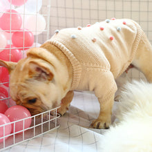 Load image into Gallery viewer, Autumn and Winter Pet Warm Sweater Puppy Dog Cat Soft Coat Shirt Jacket Teddy Bichon Pomeranian Schnauze Dog Clothes
