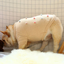 Load image into Gallery viewer, Autumn and Winter Pet Warm Sweater Puppy Dog Cat Soft Coat Shirt Jacket Teddy Bichon Pomeranian Schnauze Dog Clothes
