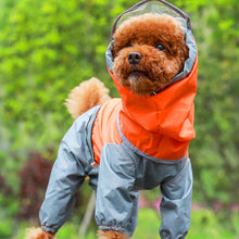 Load image into Gallery viewer, Pets Dog Clothes Dog Riancoat Jumpsuit Rain Coat for Dogs Pet Cloak Labrador Waterproof Golden Retriever Jacket
