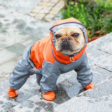 Load image into Gallery viewer, Pets Dog Clothes Dog Riancoat Jumpsuit Rain Coat for Dogs Pet Cloak Labrador Waterproof Golden Retriever Jacket
