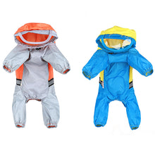 Load image into Gallery viewer, Pets Dog Clothes Dog Riancoat Jumpsuit Rain Coat for Dogs Pet Cloak Labrador Waterproof Golden Retriever Jacket
