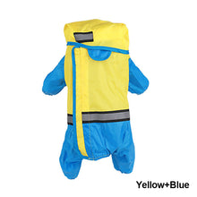Load image into Gallery viewer, Pets Dog Clothes Dog Riancoat Jumpsuit Rain Coat for Dogs Pet Cloak Labrador Waterproof Golden Retriever Jacket
