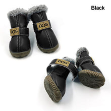Load image into Gallery viewer, 4Pcs/Set Winter Pet Dog Shoes Warm Snow Boots Waterproof For Small Dogs Cotton Non Slip Pet Outdoor Supplies Botas Perro
