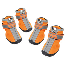Load image into Gallery viewer, Four season Waterproof Pet Shoes for Small to Large Dog Oxford Bottom Reflective Bandages Pet Rain Boots Large Dog Shoes
