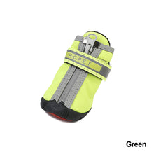 Load image into Gallery viewer, Four season Waterproof Pet Shoes for Small to Large Dog Oxford Bottom Reflective Bandages Pet Rain Boots Large Dog Shoes
