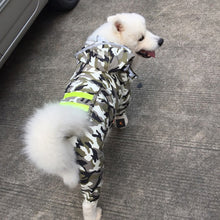 Load image into Gallery viewer, Pets Dog Clothes Dog Riancoat Jumpsuit Rain Coat for Dogs Pet Cloak Labrador Waterproof Golden Retriever Jacket
