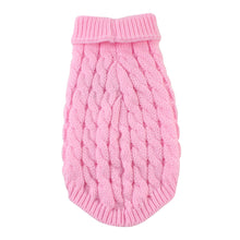 Load image into Gallery viewer, Winter Dog Clothes Chihuahua Soft Puppy Kitten Kitten High Collar Solid Color Design Sweater Fashion Clothing for Pet Dogs Cats
