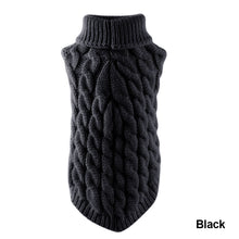 Load image into Gallery viewer, Winter Dog Clothes Chihuahua Soft Puppy Kitten Kitten High Collar Solid Color Design Sweater Fashion Clothing for Pet Dogs Cats
