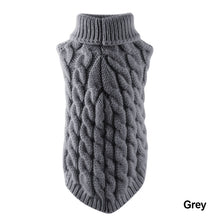 Load image into Gallery viewer, Winter Dog Clothes Chihuahua Soft Puppy Kitten Kitten High Collar Solid Color Design Sweater Fashion Clothing for Pet Dogs Cats
