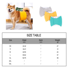 Load image into Gallery viewer, Dog Diaper Physiological Pants Waterproof Sanitary Washable Male Dog Menstrual Panties Shorts Underwear Briefs Large Dogs Belt
