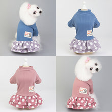 Load image into Gallery viewer, Summer Pet Clothes Dot Dog Dress For Dogs Skirt Summer Dog Wedding Dresses Yorkshire Clothes For Dogs Chihuahau Pet Cat Vest
