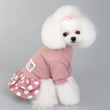 Load image into Gallery viewer, Summer Pet Clothes Dot Dog Dress For Dogs Skirt Summer Dog Wedding Dresses Yorkshire Clothes For Dogs Chihuahau Pet Cat Vest
