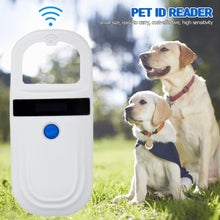 Load image into Gallery viewer, Rechargeable Animal Chip Pet Chip Scanner Handheld Reader OLED Display Screen Animal Identification Pet Tags Scanner
