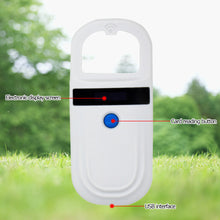 Load image into Gallery viewer, Rechargeable Animal Chip Pet Chip Scanner Handheld Reader OLED Display Screen Animal Identification Pet Tags Scanner
