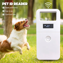 Load image into Gallery viewer, Animal ID Reader Animal Chip Digital Scanner USB Transponder RFID Microchip Handheld Identification Scanner for Dog Cats Horse

