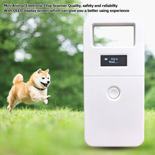 Load image into Gallery viewer, Animal ID Reader Animal Chip Digital Scanner USB Transponder RFID Microchip Handheld Identification Scanner for Dog Cats Horse
