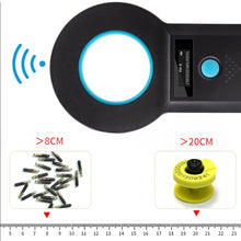 Load image into Gallery viewer, 134.2KHz OLED Display Pet ID Reader Animal Chip Digital Scanner Microchip Handheld Identification FDX-B Format for Cat Dog
