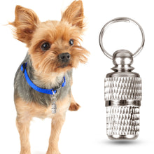 Load image into Gallery viewer, Pet Cat Dog ID Tag for Dogs Cats Anti Lost Name Address Label Identity Tube Collar Pet ID Pendant for Collar
