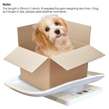 Load image into Gallery viewer, 10KG/1g Weight Scale for Small Pets Dog Cat Rabbit Precise Pet Scale with Scale Tray Package Scale Practical Home Kitchen Scale
