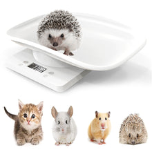 Load image into Gallery viewer, 10KG/1g Weight Scale for Small Pets Dog Cat Rabbit Precise Pet Scale with Scale Tray Package Scale Practical Home Kitchen Scale
