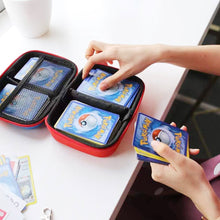 Load image into Gallery viewer, Pokemon Game Cards Capacity Cards Holder Album Hard Case Card Holder Book Earphone Storage Box Kids Gifts Birthday Christmas
