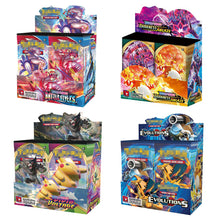 Load image into Gallery viewer, 300pcs/Box Pokemon English/French Trading Collectible Game Card Kid TAKARA TOMY Toys Gift Sword Shield Brilliant Stars Collection Box Card
