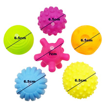 Load image into Gallery viewer, Baby Toy Ball Develop Infant Tactile Senses Toy Touch Ball Children Toys Baby Training Ball Massage Soft Ball 0 12 Months
