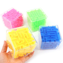 Load image into Gallery viewer, 3D Cube Puzzle Maze Toy Hand Game Balance Educational Toys for Children Case Box Fun Brain Game Challenge Decompression Toys
