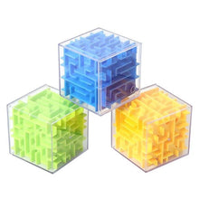 Load image into Gallery viewer, 3D Cube Puzzle Maze Toy Hand Game Balance Educational Toys for Children Case Box Fun Brain Game Challenge Decompression Toys
